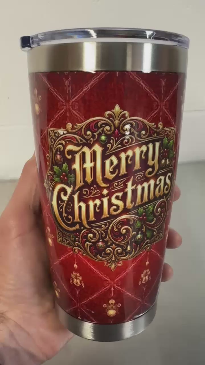 "MERRY CHRISTMAS - RED"