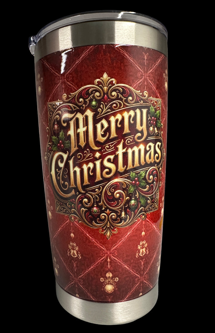 "MERRY CHRISTMAS - RED"